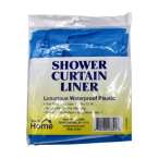 SIMPLY FOR HOME SHOWER CURTAIN LINER  70X70IN1CT ASSORTED COLORS