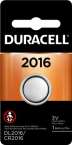 DURACELL LITHIUM BATTERY 3V 1PK #2016 COIN