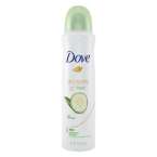 DOVE DEODORANT SPRAY 150ML/5.07OZ CUCUMBER