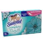 SUAVITEL DRYER SHEETS 18CT WATERFALL MIST