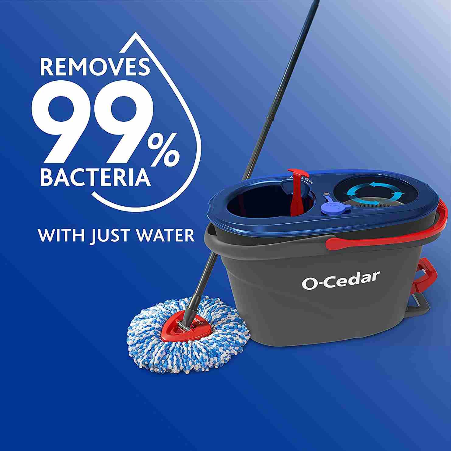 RinseClean Microfiber Spin Mop
