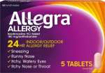 ALLEGRA ALLERGY ADULT 5CT