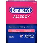 BENADRYL ALLERGY 60/2CT TABS BOX