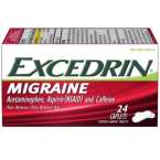 EXCEDRIN CAPLETS 24CT MIGRAINE