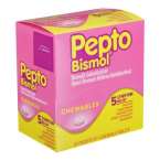 PEPTO BISMOL DIARRHEA RELIEF 4CT ORIGINAL CHEWABLE