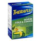THERAFLU COLD & COUGH POWDER 6CT NIGHTTIME SEVERE