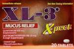 XL-3 MUCUS RELIEF 20CT EXPECTORANT