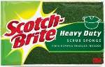 SCOTCH BRITE SCRUB SPONGE 3PK HEAVY DUTY