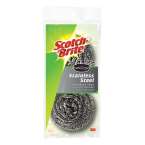 SCOTCH BRITE STAINLESS STEEL PADS 2PK