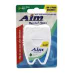 AIM FLOSS 1CT MINT WAX NYLON 100+12YD