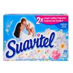 SUAVITEL DRYER SHEETS 20CT FIELD FLOWER