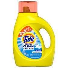 TIDE LIQUID DETERGENT 31 OZ SIMPLY CLEAN & FRESHREFRESHINGBREEZE