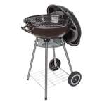 EASTERN OUTDOOR BBQ KETTLE 17INROUND ON WHEEL
